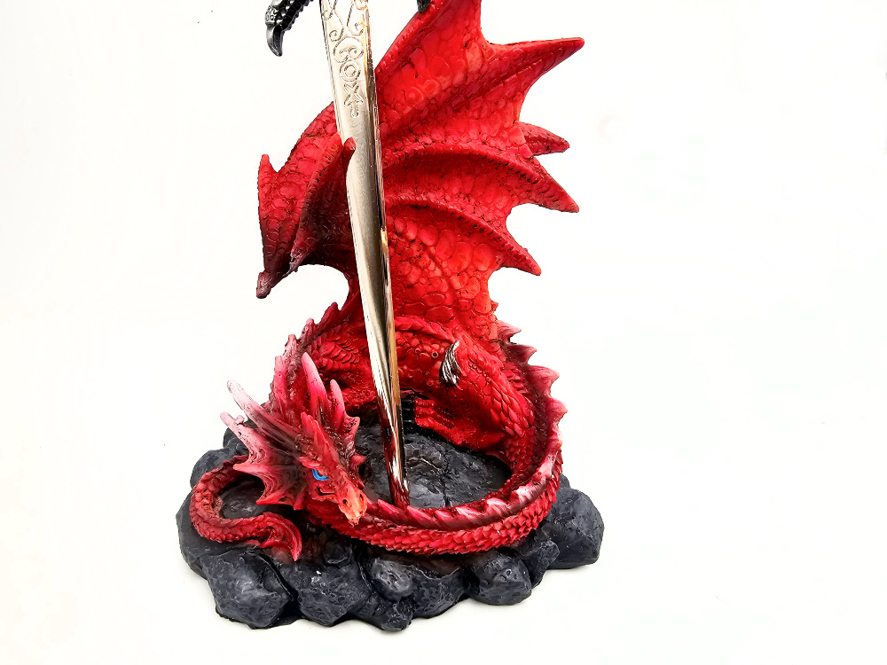 Forged In Flames Dragon Statue (16.5cm) Forged In Flames Dragon Statue (16.5cm) - Image 3