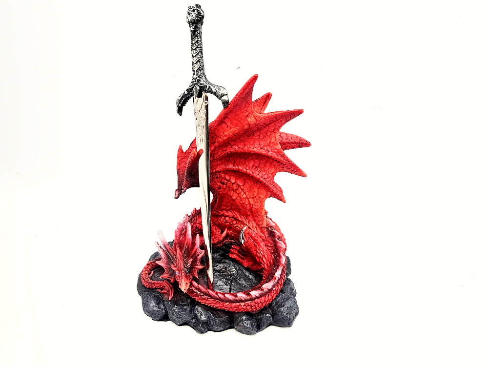 Forged In Flames Dragon Statue (16.5cm) Forged In Flames Dragon Statue (16.5cm)