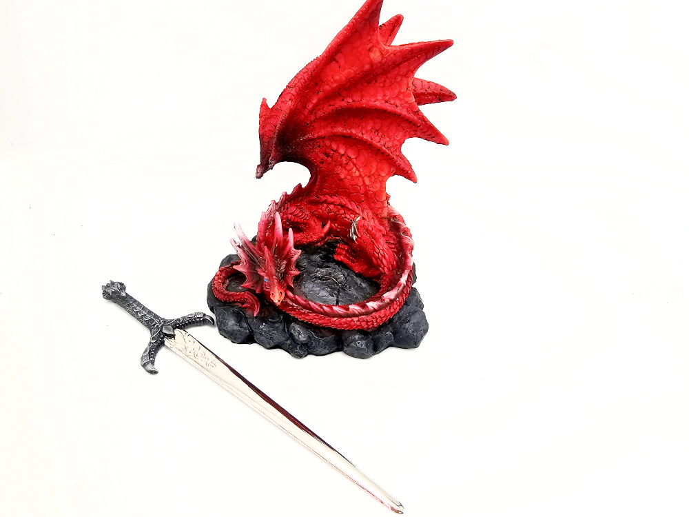 Forged In Flames Dragon Statue (16.5cm) Forged In Flames Dragon Statue (16.5cm) - Image 2