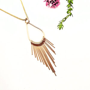 Geometric Necklace – Rising Sun