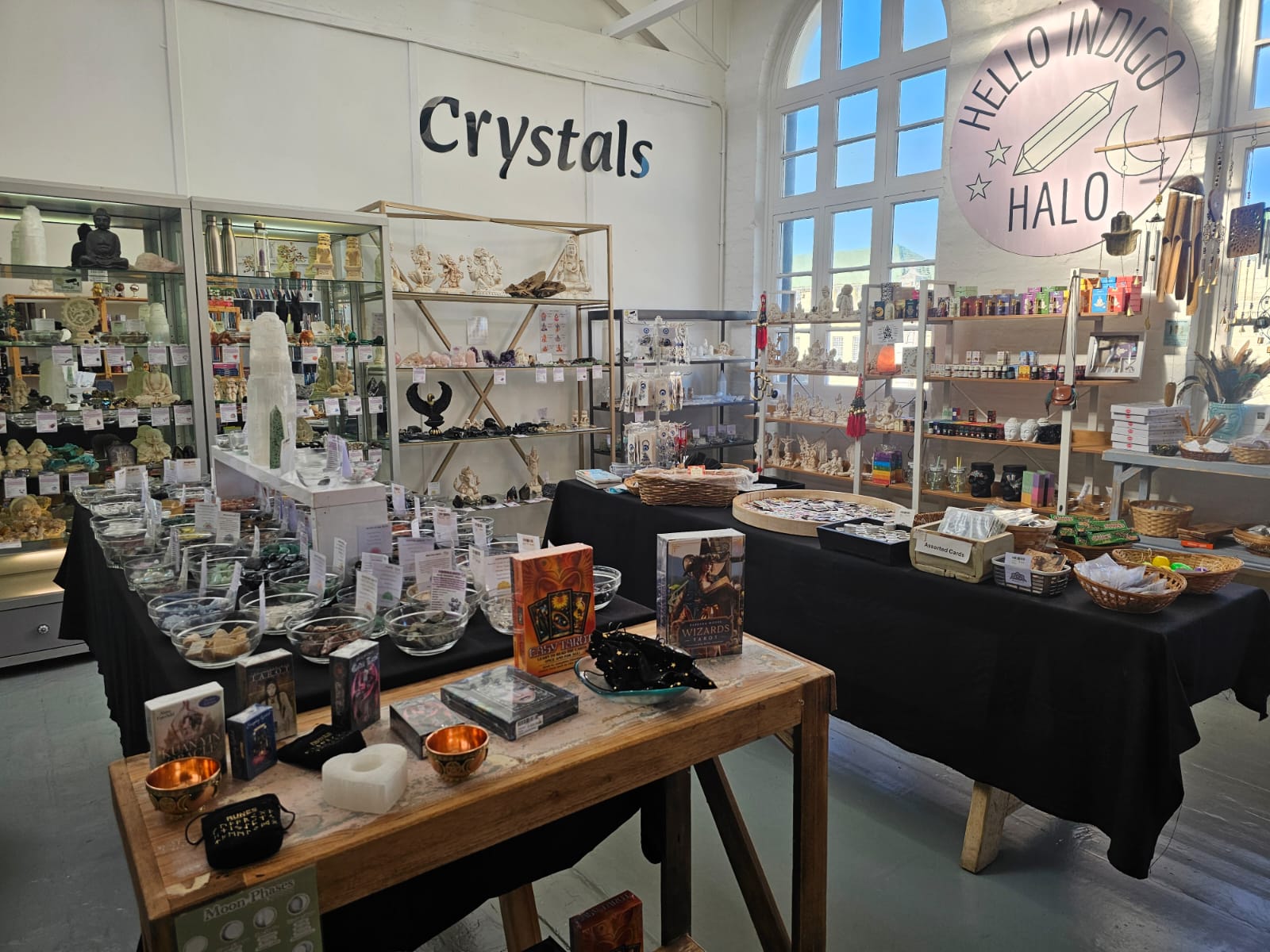 Hello Indigo Halo shop at The old Biscuit Mill in Cape Town