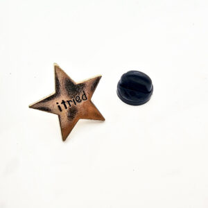 I Tried Star Pin Badge