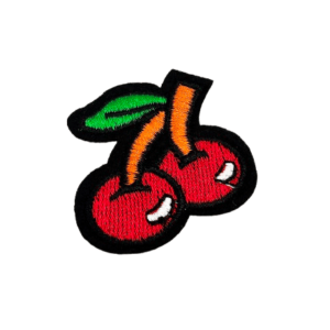 Iron on Patch - Cherry (5cm)