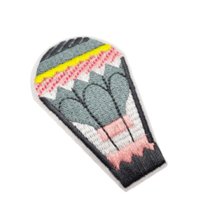 Iron on Patch - Hot Air Baloon (7.5cm)