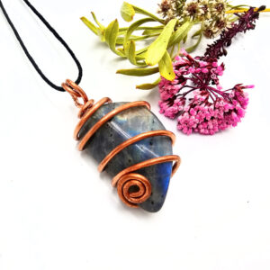 Labradorite Copper Wrap Necklace