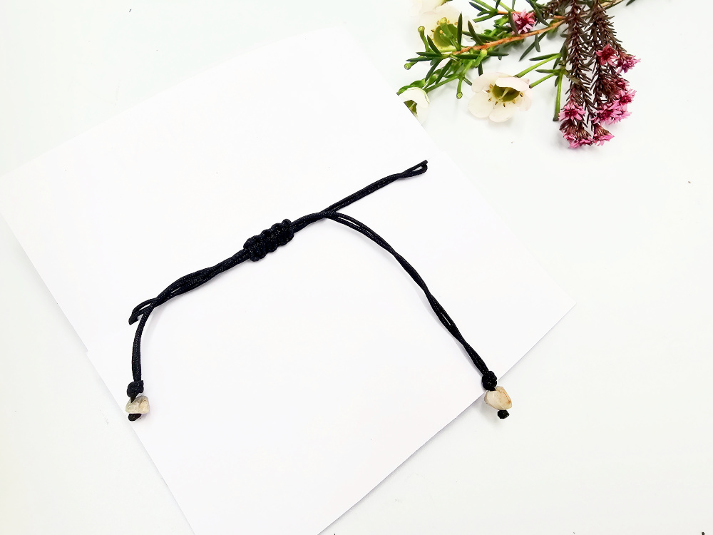 Crazy Lace Agate Chip Bangle (Contentment) Crazy Lace Agate Chip Bangle (Contentment) - Image 2