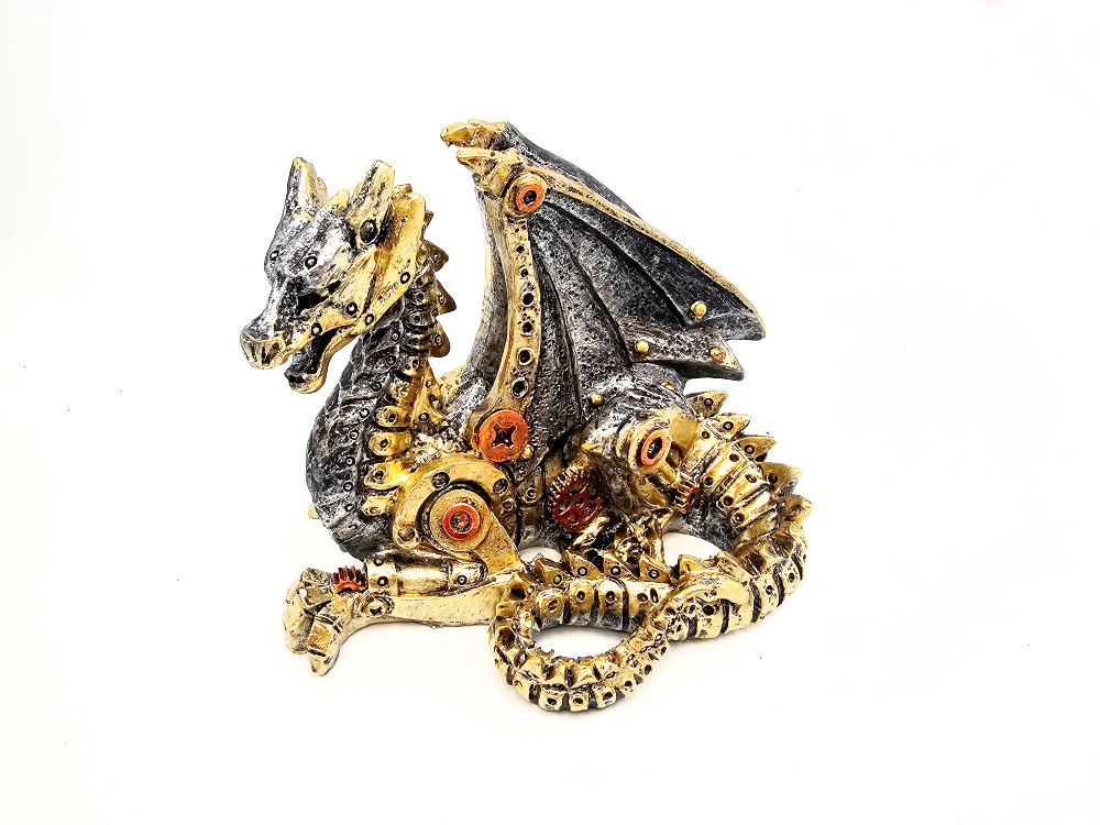 Mechanical Hatchling Steampunk Dragon (11cm) Mechanical Hatchling Steampunk Dragon (11cm)