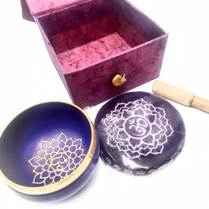 Mini Singing Bowl Set - Crown Chakra
