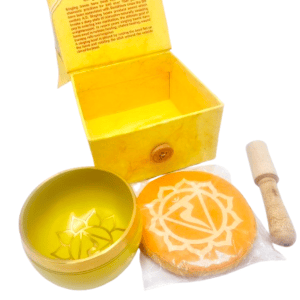 Mini Singing Bowl Set - Solar Plexus Chakra