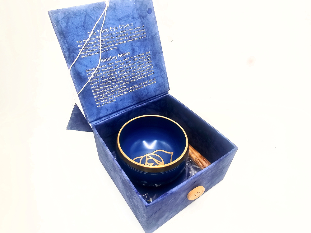 Mini Singing Bowl Set - Third Eye Chakra Mini Singing Bowl Set - Third Eye Chakra - Image 2