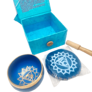 Hello Indigo Halo Online Store Mini Singing Bowl Set - Throat Chakra