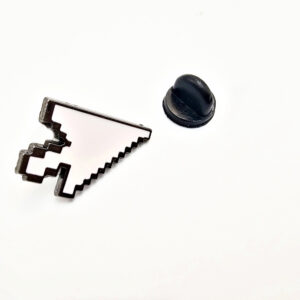 Mouse Pointer Pin Badge