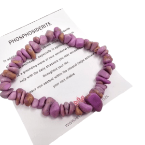 Phosphosiderite Chips Bangle