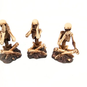 See No, Hear No, Speak No Skeletons Set (8.5cm)