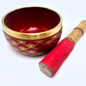 Singing Bowl - Small (Red Lotus)