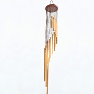 Gold Aluminium Wind Chime Spiral (65cm)