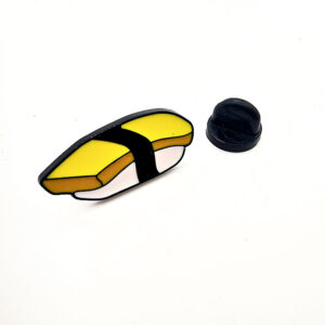 Sushi Yellow Pin Badge