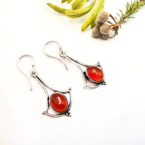Wide Drop Earrings