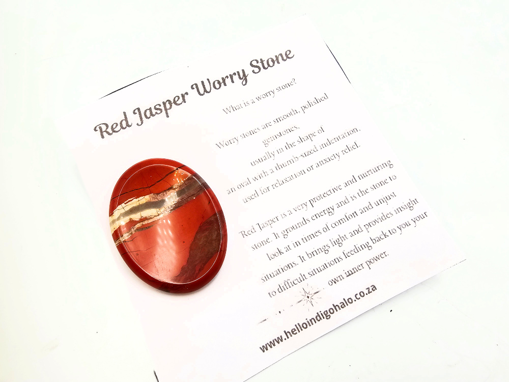 Worry Stone Nurture (Red Jasper) Worry Stone Nurture (Red Jasper)