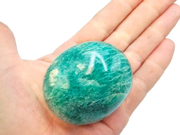 Amazonite Palm Stone C (152g) Amazonite Palm Stone C (152g)