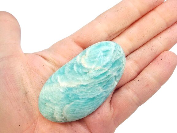 Amazonite Palm Stone D (74g) Amazonite Palm Stone D (74g)