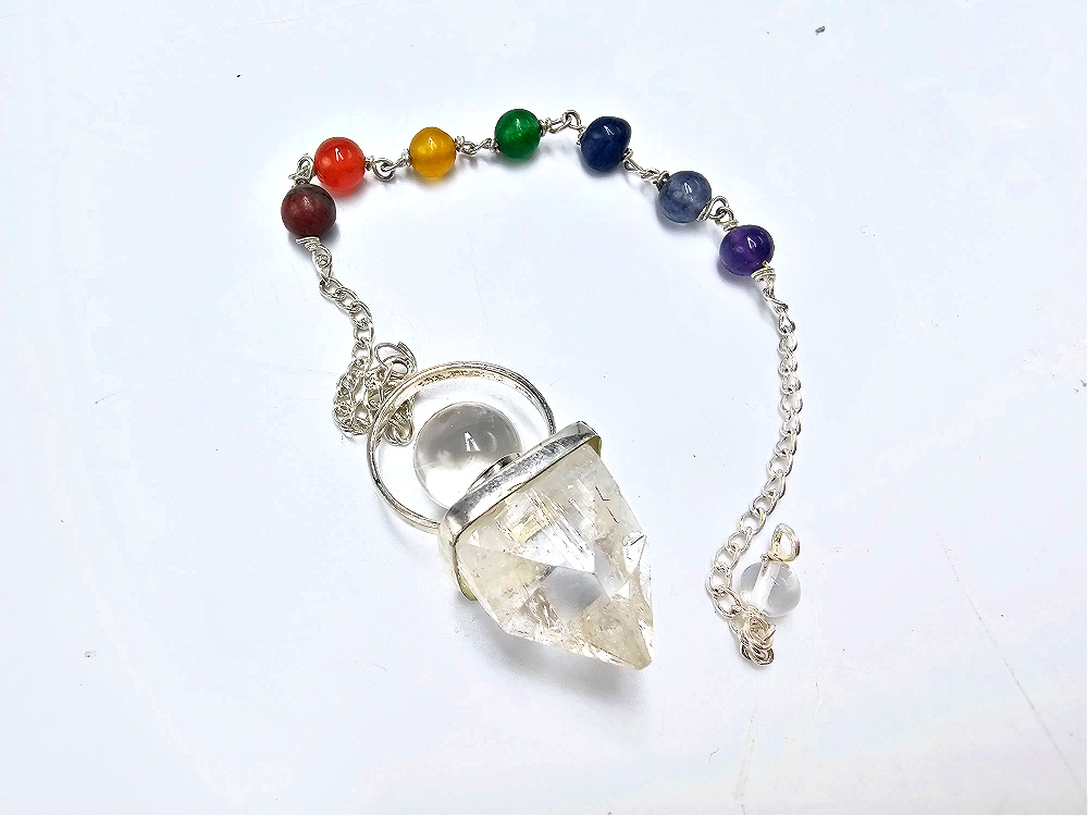 Apophylite Crystal Pendulum Apophylite Crystal Pendulum