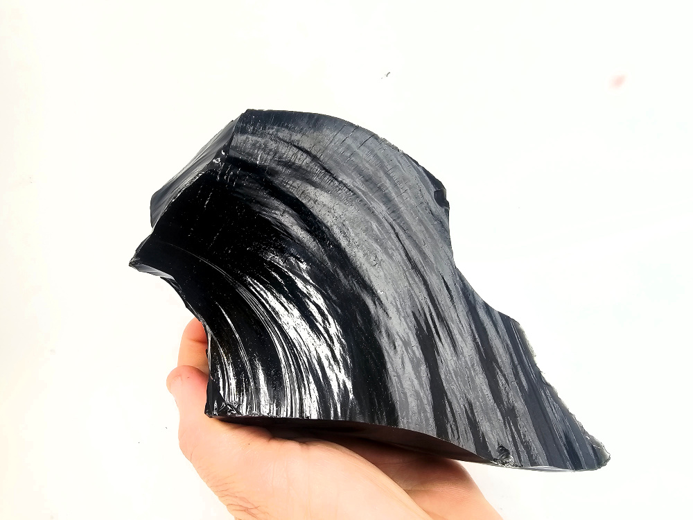 Black Obsidian Rough Large F (980g) Black Obsidian Rough Large F (980g) - Image 2