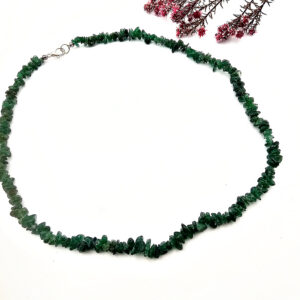 Hello Indigo Halo Online Store Green Aventurine Stone Chips Choker Necklace