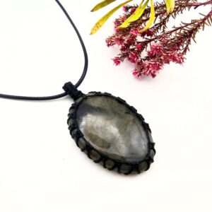 Labradorite Braided Necklace