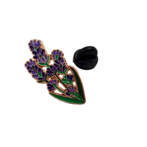 Lavender Pin Badge