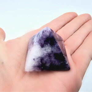 Lepidolite Pyramid (3.5cm)
