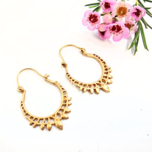 Petite Drop Earrings (Brass)