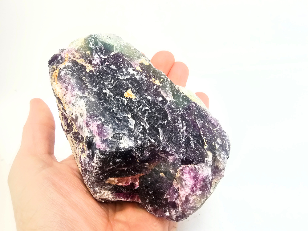 Rainbow Fluorite Rough Chunk C (784g) Rainbow Fluorite Rough Chunk C (784g) - Image 2