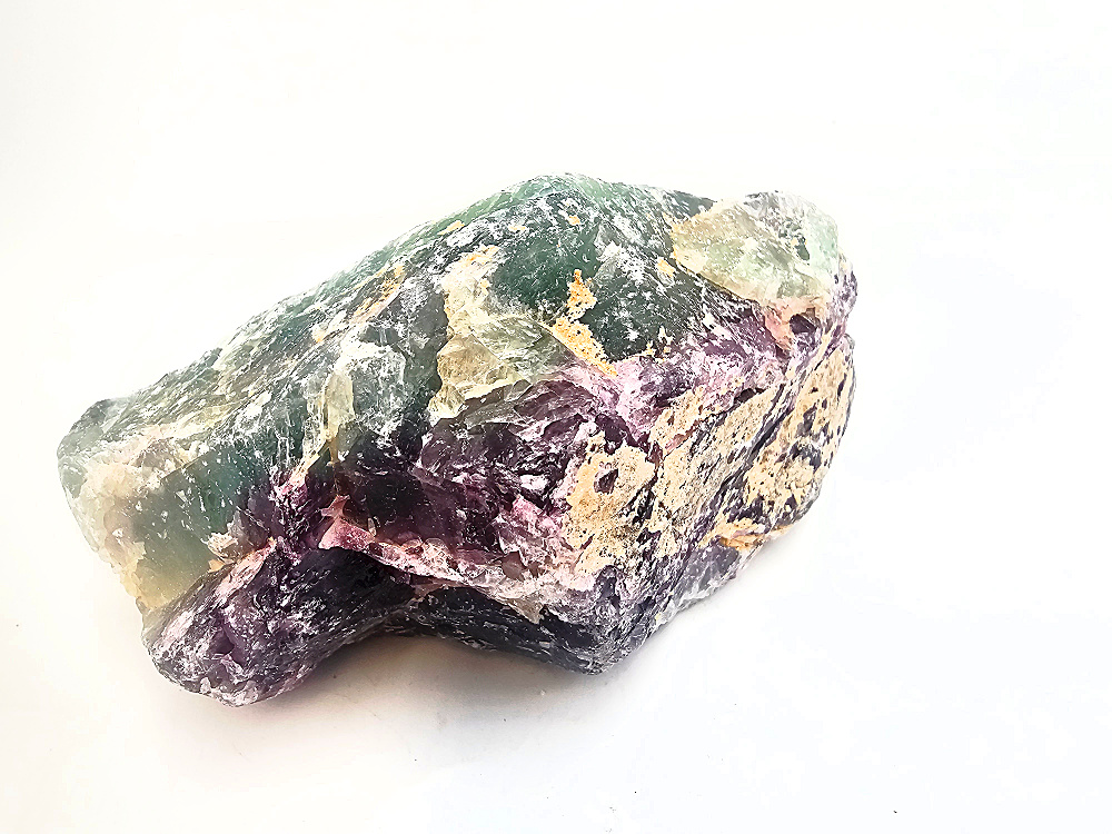 Rainbow Fluorite Rough Chunk C (784g) Rainbow Fluorite Rough Chunk C (784g)