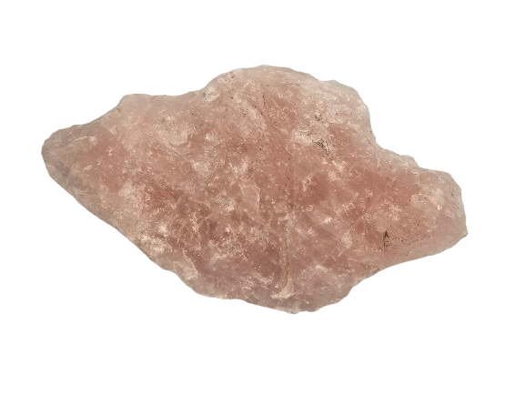 Rose Quartz Rough Chunk E (748g) Rose Quartz Rough Chunk E (748g) - Image 2