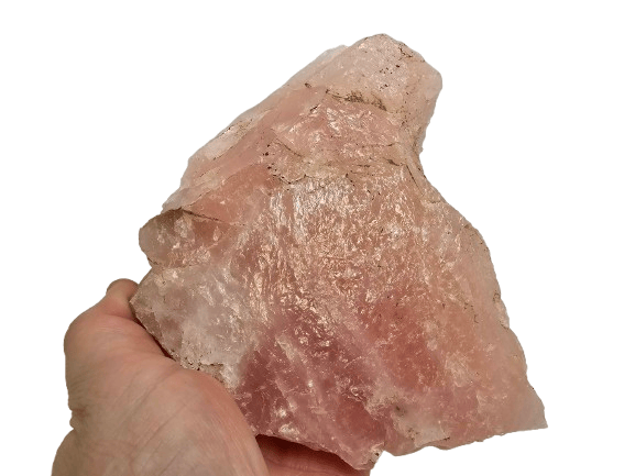 Rose Quartz Rough Chunk F (616g) Rose Quartz Rough Chunk F (616g) - Image 2