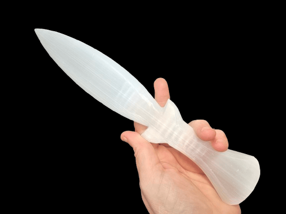 Selenite Knife Large (30cm) Selenite Knife Large (30cm)