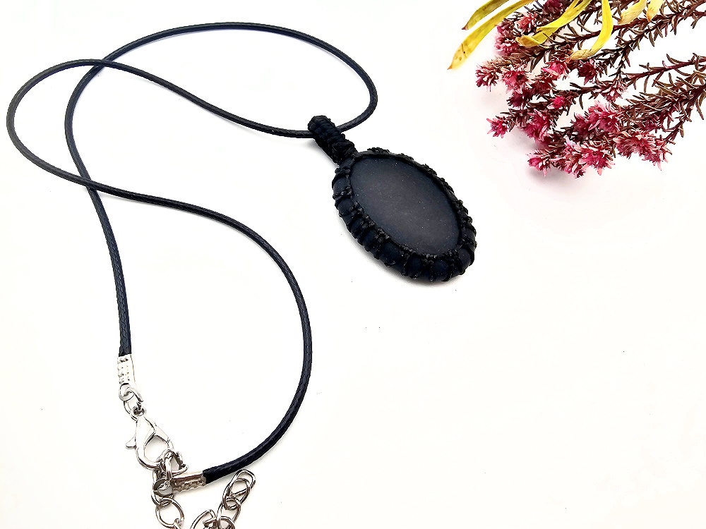 Shungite Braided Necklace Shungite Braided Necklace - Image 2