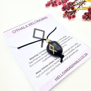 Shungite Rune Necklace