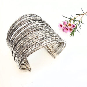 Stacker Bangle (W/Brass)