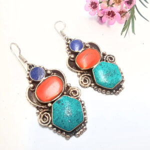 Tibetan Earrings – Faraway Waters