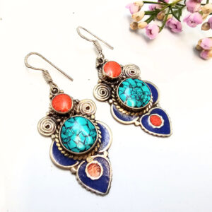 Tibetan Earrings – Himalayan Treasure