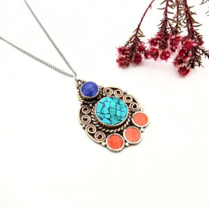 Tibetan Necklace Paisley