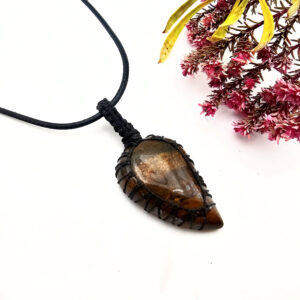 Hello Indigo Halo Online Store Tigers Eye Braided Necklace