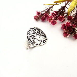 Hello Indigo Halo Online Store Tree of Life Ring (W/Brass)