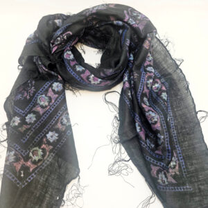 Vintage Indian Cotton Scarf