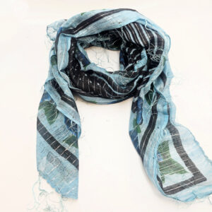 Vintage Indian Cotton Scarf
