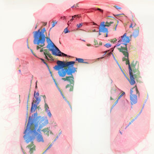 Vintage Indian Cotton Scarf