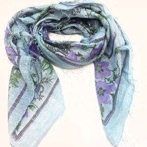Vintage Indian Cotton Scarf