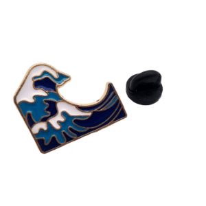 Wave Pin Badge